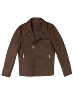 Mens Leather Motorcycle Jacket