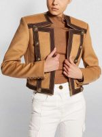 Women Two Tone Spencer Jacket - Image 2
