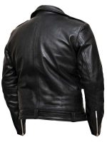 The Walking Dead Negan Black Leather Jacket - Image 3