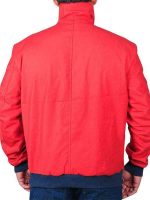David Hasselhoff Baywatch Red Bomber Jacket - Image 3