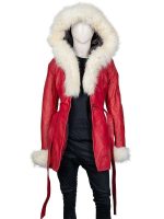 Goldie Hawn The Christmas Chronicles Red Coat - Image 2