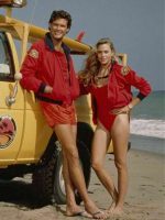 David Hasselhoff Baywatch Red Bomber Jacket - Image 6