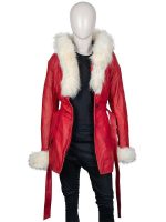 Goldie Hawn The Christmas Chronicles Red Coat - Image 3