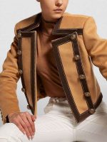 Women Two Tone Spencer Jacket - Image 6