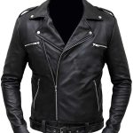 The Walking Dead Negan Black Leather Jacket