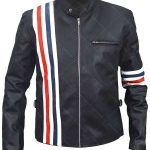 Easy Rider American Flag Leather Jacket