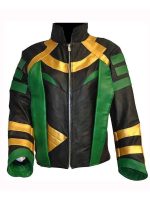 Tom Hiddleston Loki Leather Jacket